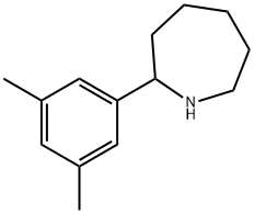 2-(3,5-DIMETHYL-PHENYL)-AZEPANE 结构式