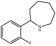 2-(2-氟苯基)氮杂环丙烷 结构式