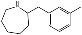 HEXAHYDRO-2-[(3-METHYLPHENYL)METHYL]-1H-AZEPINE 结构式