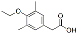 Benzeneacetic acid, 4-ethoxy-3,5-dimethyl- (9CI) 结构式