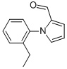 1-(2-乙基苯基)-1H-吡咯-2-甲醛 结构式