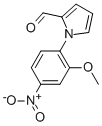 1-(2-METHOXY-4-NITROPHENYL)-1H-PYRROLE-2-CARBALDEHYDE 结构式