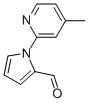 1-(4-甲基吡啶-2-基)-1H-吡咯-2-甲醛 结构式