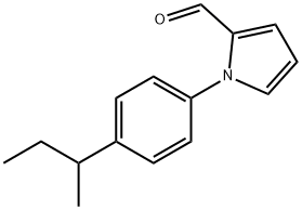 1-(4-SEC-BUTYLPHENYL)-1H-PYRROLE-2-CARBALDEHYDE 结构式