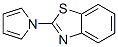 Benzothiazole, 2-(1H-pyrrol-1-yl)- (9CI) 结构式