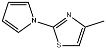 4-甲基-2-(1H-吡咯-1-基)-1,3-噻唑 结构式