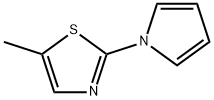 5-甲基-2-(1H-吡咯-1-基)噻唑 结构式