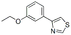 Thiazole, 4-(3-ethoxyphenyl)- (9CI) 结构式