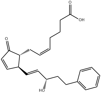 17-PHENYL TRINOR PROSTAGLANDIN A2 结构式