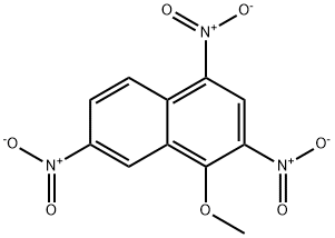 1-Methoxy-2,4,7-trinitronaphthalene 结构式