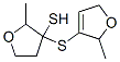 3-[(2,5-dihydro-2-methyl-3-furyl)thio]tetrahydro-2-methylfuran-3-thiol 结构式