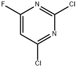 2,4-二氯-6-氟嘧啶 结构式