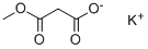 丙二酸单甲酯钾盐 结构式