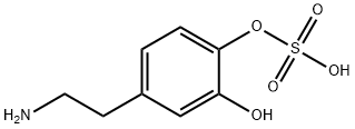 dopamine 4-O-sulfate 结构式