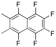 1,2,3,4,5,8-Hexafluoro-6,7-dimethylnaphthalene 结构式