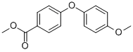 4-(4-METHOXY-PHENOXY)-BENZOIC ACIDMETHYL ESTER 结构式