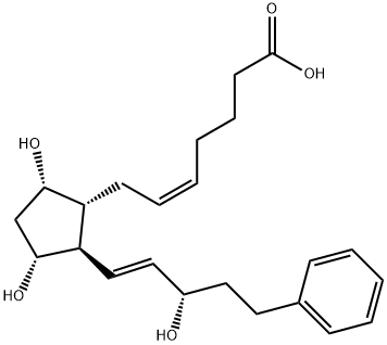 贝美前列素C1酸 结构式