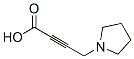 4-(1-Pyrrolidinyl)-2-butynoic acid 结构式