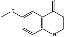 6-甲氧基-2,3-二氢喹啉-4-酮 结构式