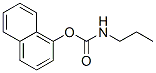 naphthalen-1-yl N-propylcarbamate 结构式