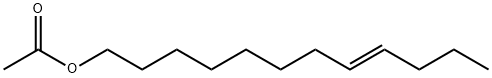 反-8-十二碳烯醇乙酸酯 结构式