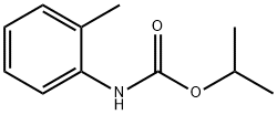 邻甲苯氨基甲酸异丙酯 结构式