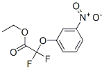 Difluoro-(3-nitro-phenoxy)-acetic acid ethyl ester 结构式