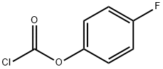 氯甲酸-4-氟苯酯 结构式
