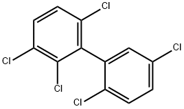 2,2',3,5',6-戊氯联苯 结构式