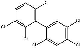 2,2',3,4',5',6-六氯联苯 结构式