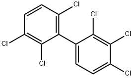 2,2',3,3',4,6'-六氯联苯 结构式
