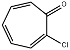 2-氯-2,4,6-环庚三烯-1-酮 结构式