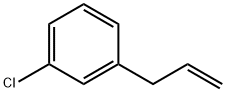1-烯丙基-3-氯苯 结构式