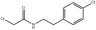 2-氯-N-[2-(4-氯苯基)乙基]乙酰胺 结构式