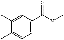 3,4-二甲基苯甲酸甲酯 结构式