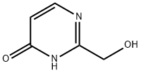4(1H)-Pyrimidinone, 2-(hydroxymethyl)- (9CI) 结构式