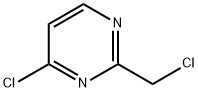 4-氯-2-(氯甲基)嘧啶 结构式