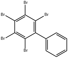 1,2,3,4,5-pentabromo-6-phenyl-benzene 结构式