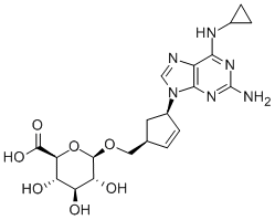 ABACAVIR-5'-GLUCURONIDE 结构式