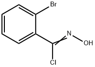 2-溴-Α-氯苯甲醛肟 结构式
