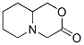 Pyrido[2,1-c][1,4]oxazin-3(4H)-one,  hexahydro- 结构式