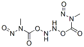 HYDRAZODICARBOXYBIS-(METHYLNITROSAMIDE) 结构式