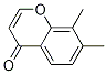 4H-1-Benzopyran-4-one, 7,8-diMethyl- 结构式