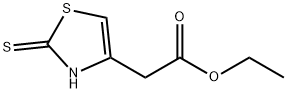 2,3-二氢-2-硫代-4-噻唑乙酸乙酯 结构式