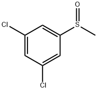 3,5-dichlorophenyl methyl sulfoxide 结构式