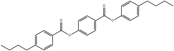 4-(4-Butylbenzoyloxy)benzoic acid 4-butylphenyl ester 结构式