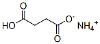 Butanedioic acid, monoammonium salt 结构式