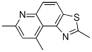 2,7,9-Trimethylthiazolo[4,5-f]quinoline 结构式