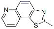 Thiazolo[5,4-f]quinoline, 2-methyl- (9CI) 结构式