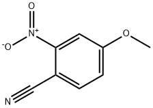 4-甲氧基-2-硝基苯腈 结构式